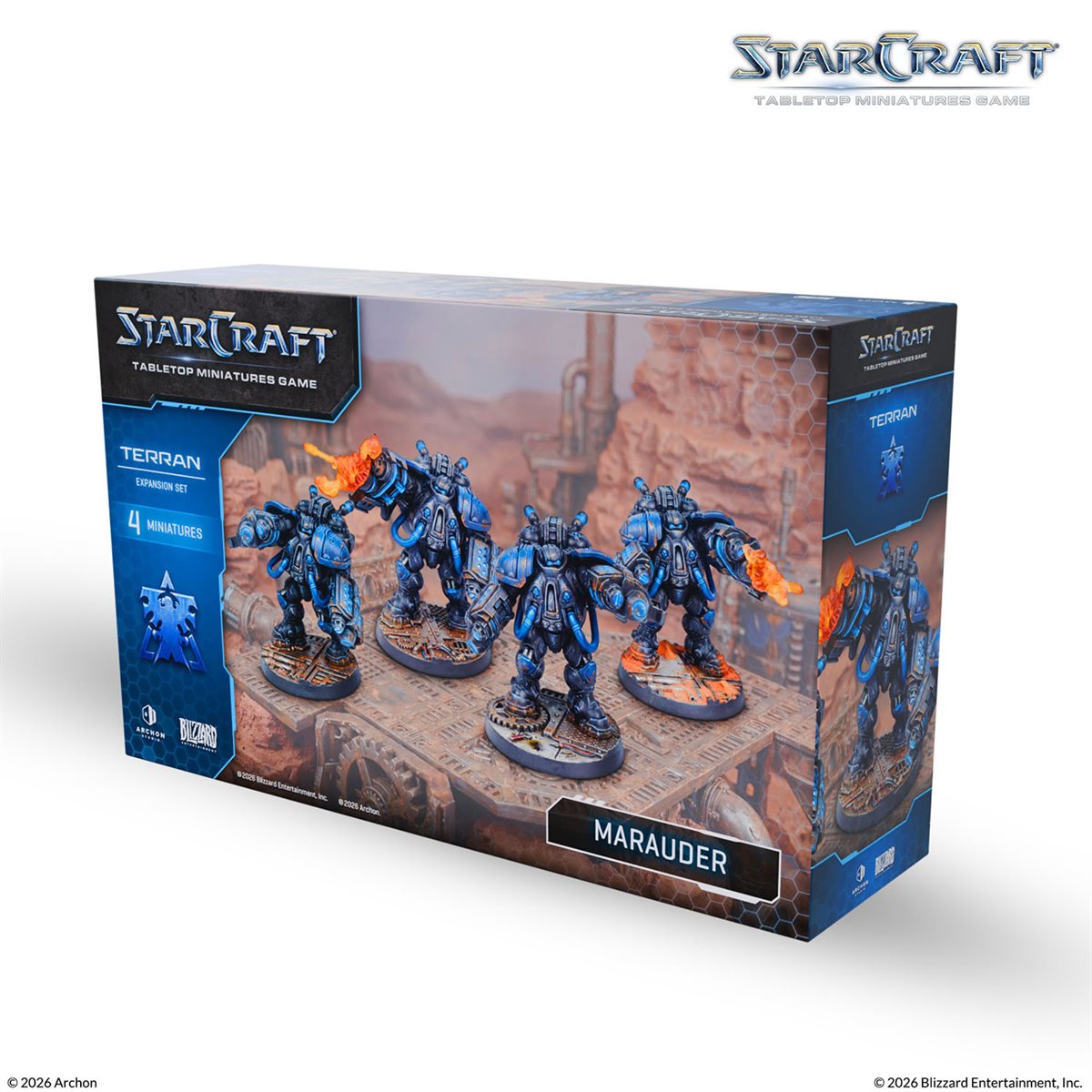 Starcraft: The Miniatures Game: Terran: Marauder Expansion Set **Pre-Order**
