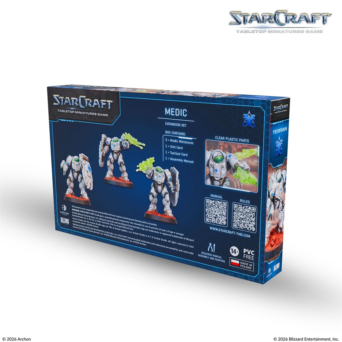 Starcraft: The Miniatures Game: Terran: Medic Expansion Set **Pre-Order**