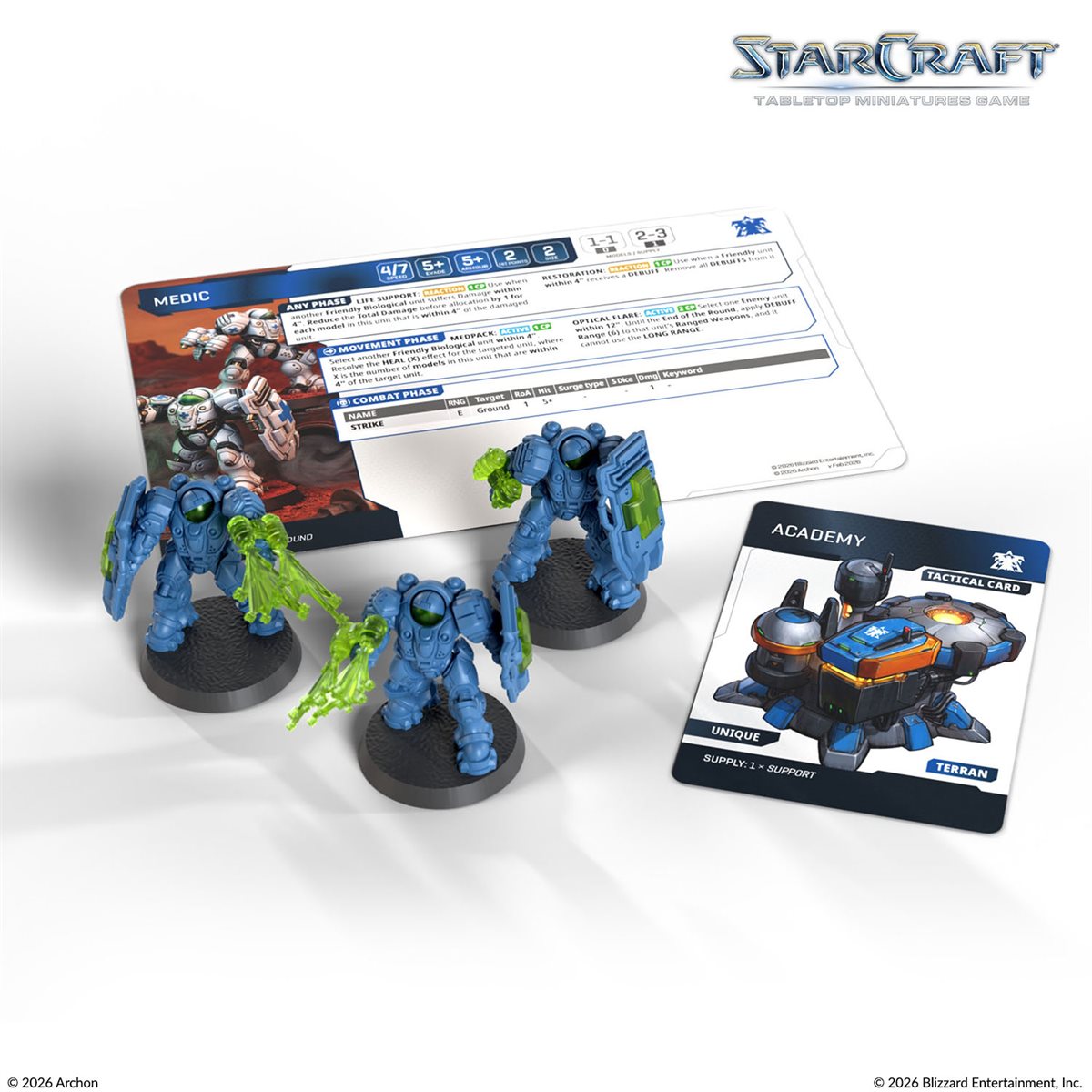 Starcraft: The Miniatures Game: Terran: Medic Expansion Set **Pre-Order**