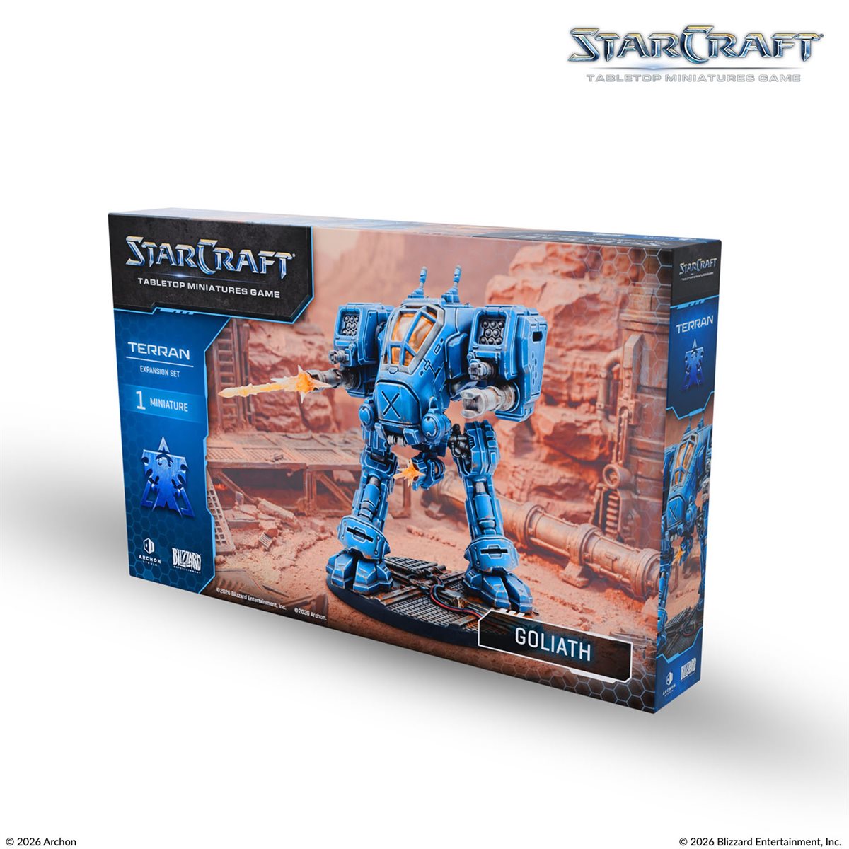 Starcraft: The Miniatures Game: Terran: Goliath Expansion Set **Pre-Order**