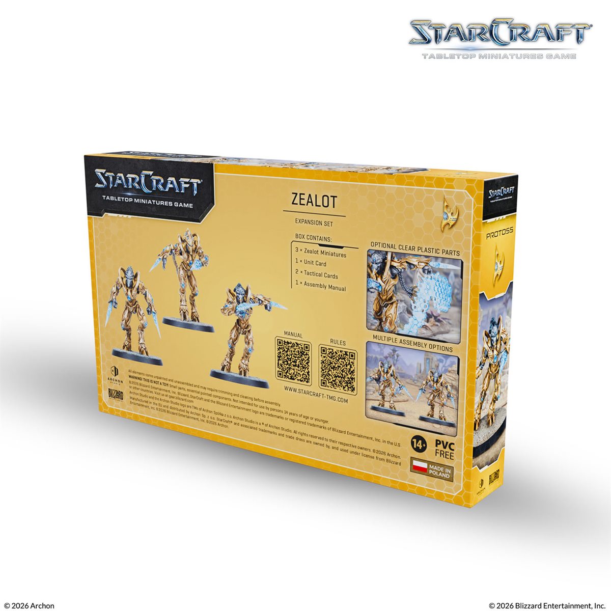 Starcraft: The Miniatures Game: Protoss: Zealot Expansion Set **Pre-Order**