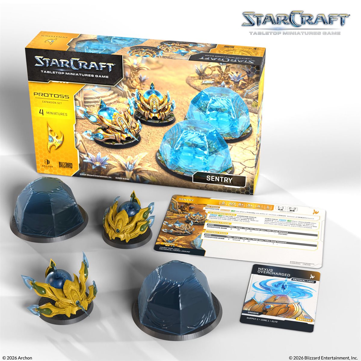 Starcraft: The Miniatures Game: Protoss: Sentry Expansion Set **Pre-Order**