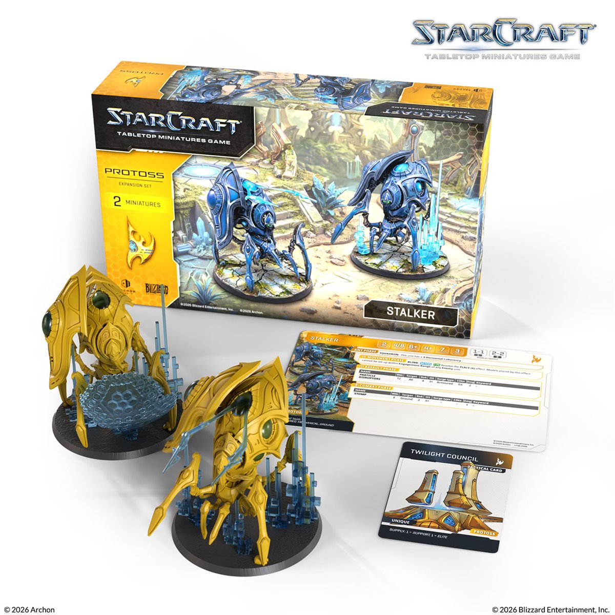 Starcraft: The Miniatures Game: Protoss: Stalker Expansion Set **Pre-Order**