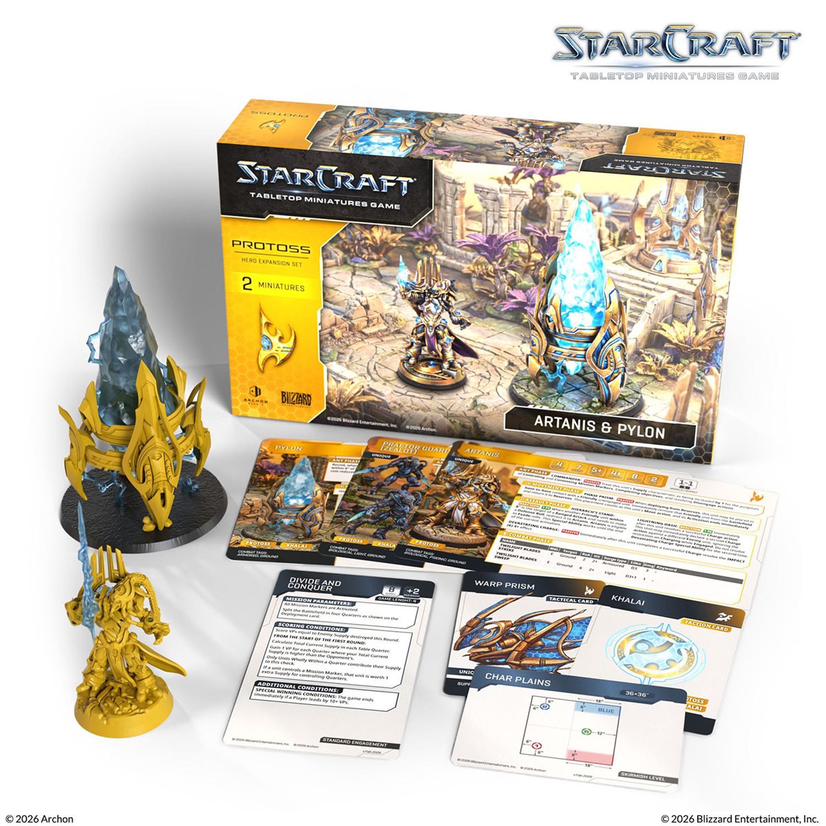 Starcraft: The Miniatures Game: Protoss: Hierarch Artanis Hero Expansion Set **Pre-Order**