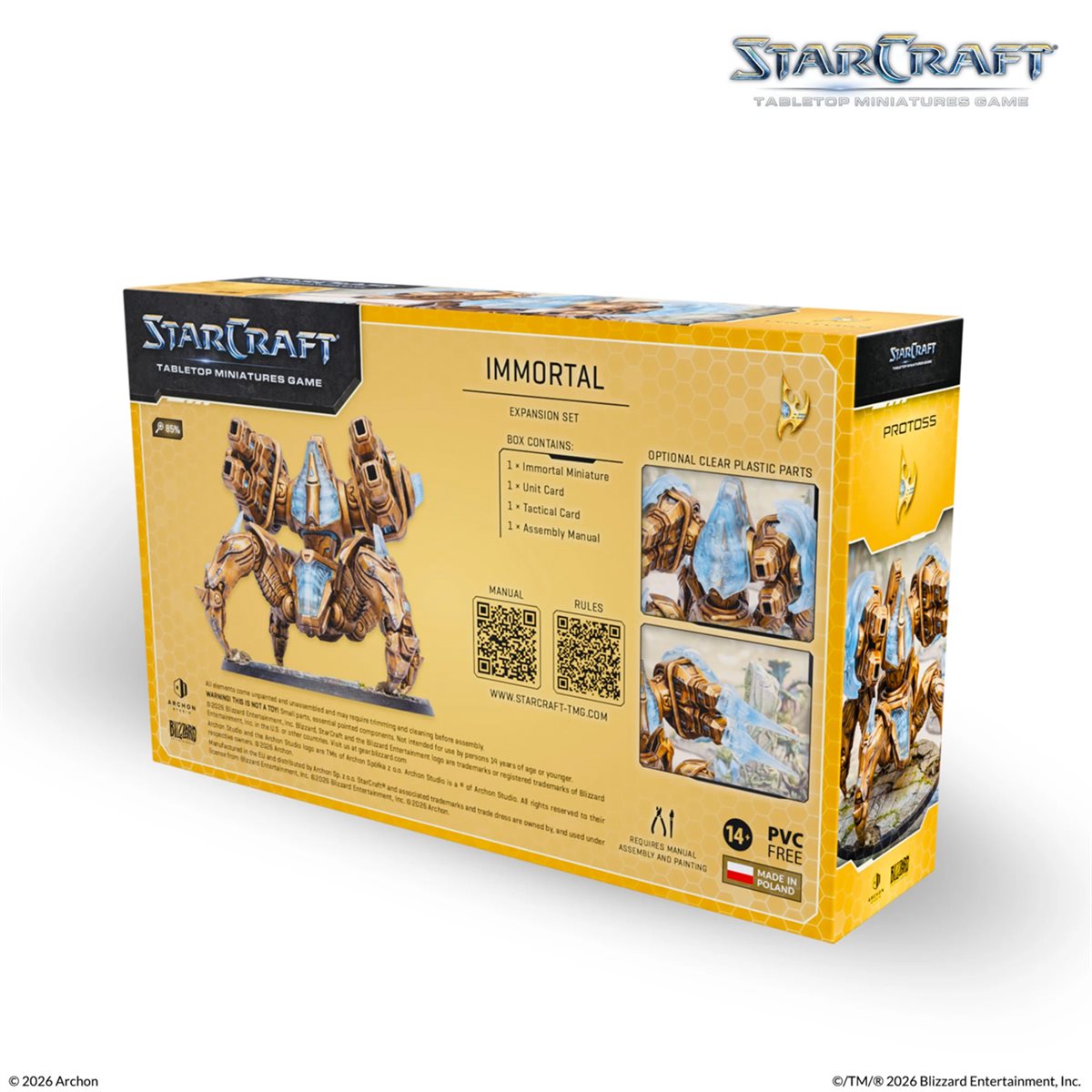 Starcraft: The Miniatures Game: Protoss: Immortal Expansion Set **Pre-Order**
