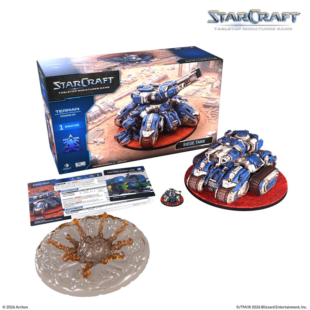 Starcraft: The Miniatures Game: Terran: Siege Tank Expansion Set **Pre-Order**