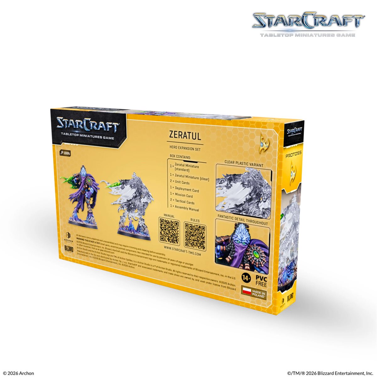 Starcraft: The Miniatures Game: Protoss: Zeratul Hero Expansion Set **Pre-Order**