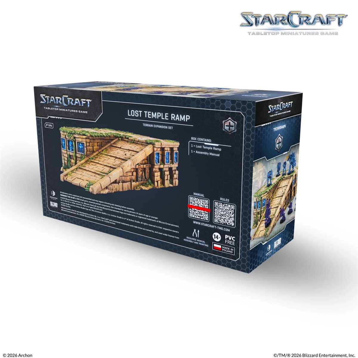 Starcraft: The Miniatures Game: Lost Temple Ramp - Terrain Expansion Set **Pre-Order**