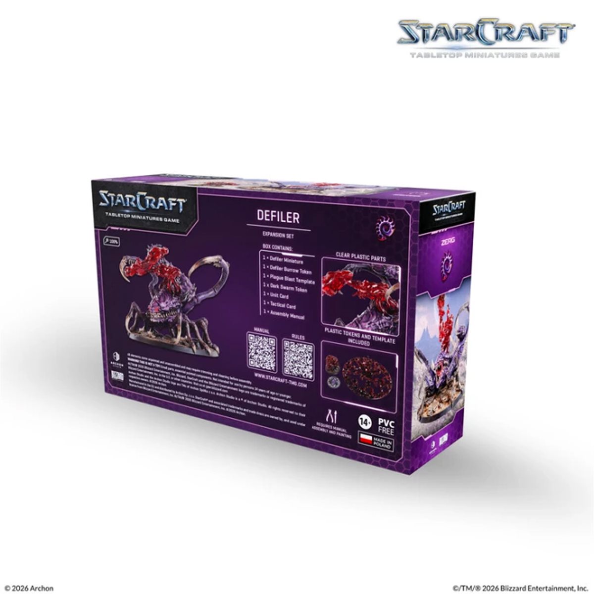 Starcraft: The Miniatures Game: Zerg: Defiler Expansion Set **Pre-Order**