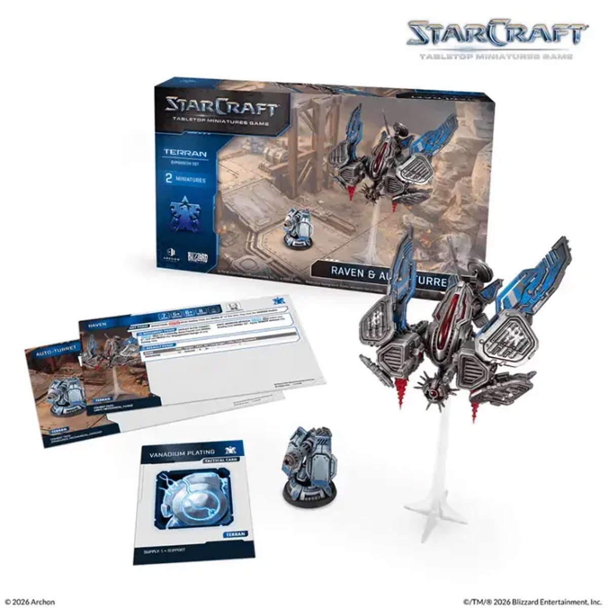 Starcraft: The Miniatures Game: Terran: Raven Expansion Set **Pre-Order**