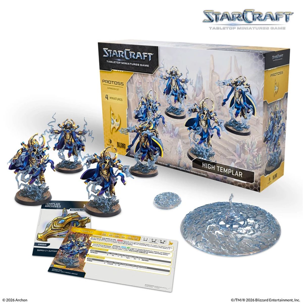 Starcraft: The Miniatures Game: Protoss: High Templar Expansion Set **Pre-Order**