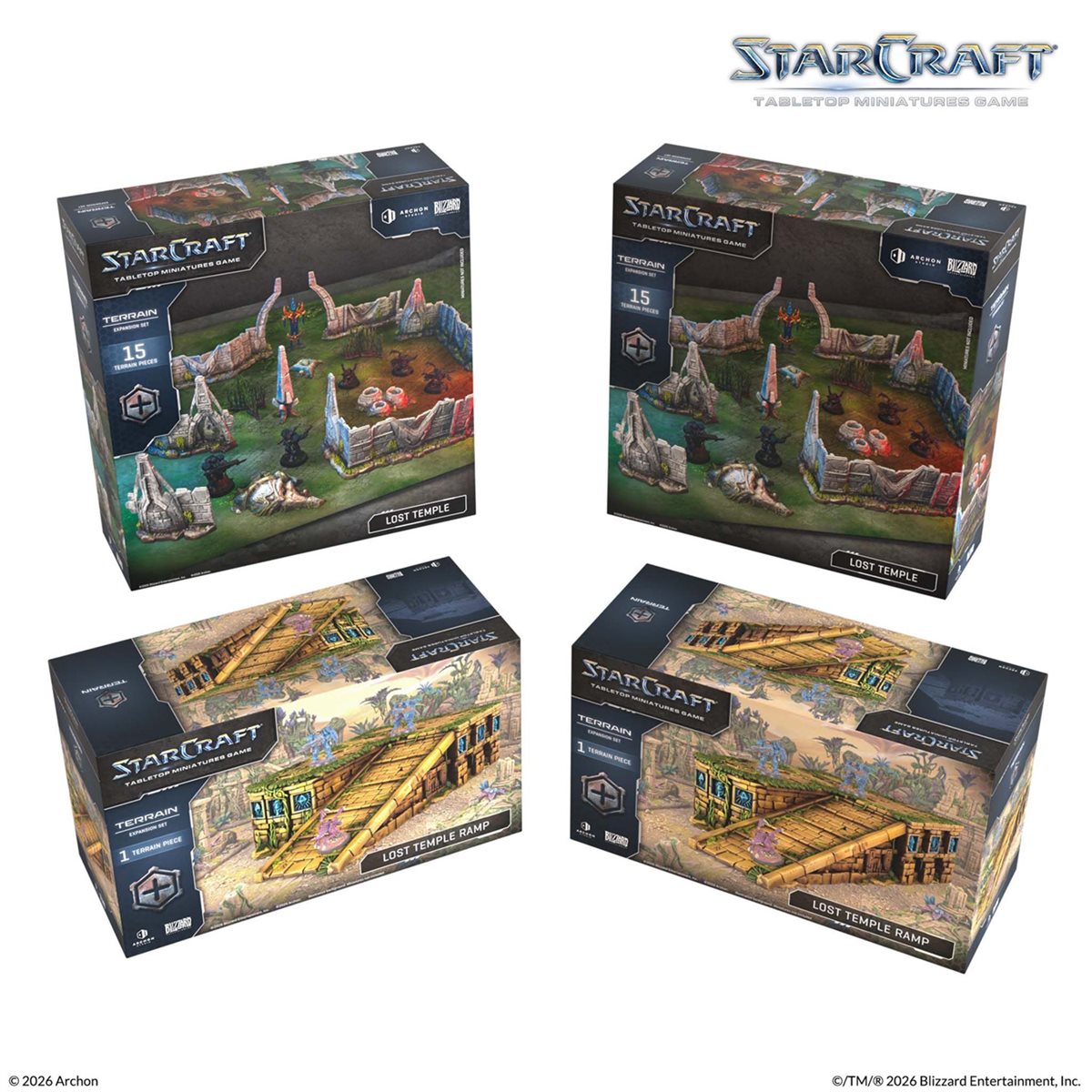Starcraft: The Miniatures Game: Terrain Pack Bundle **Pre-Order**