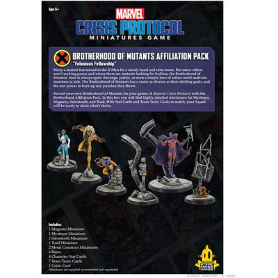 Marvel: Crisis Protocol: Brotherhood of Mutants - Affiliation Pack