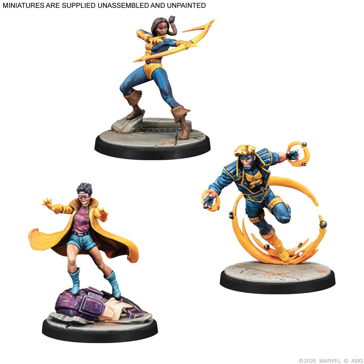 Marvel: Crisis Protocol: Dani Moonstar, Jubilee, Multiple Man & Havok