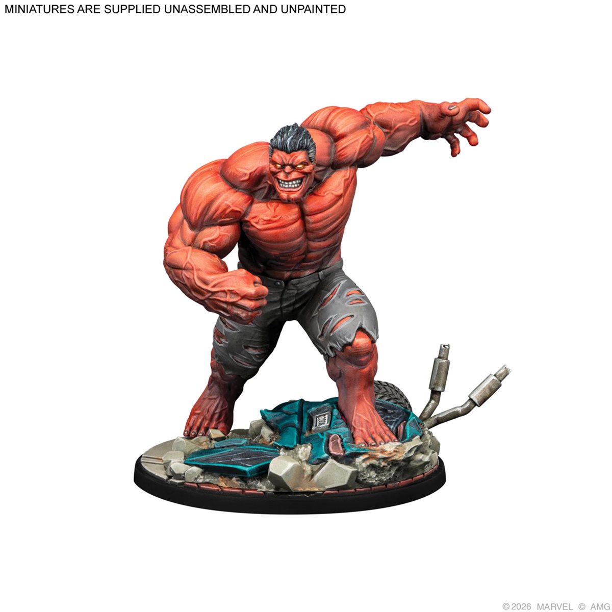 Marvel: Crisis Protocol: Leader, Red Hulk & Sensational She-Hulk **Pre-Order**
