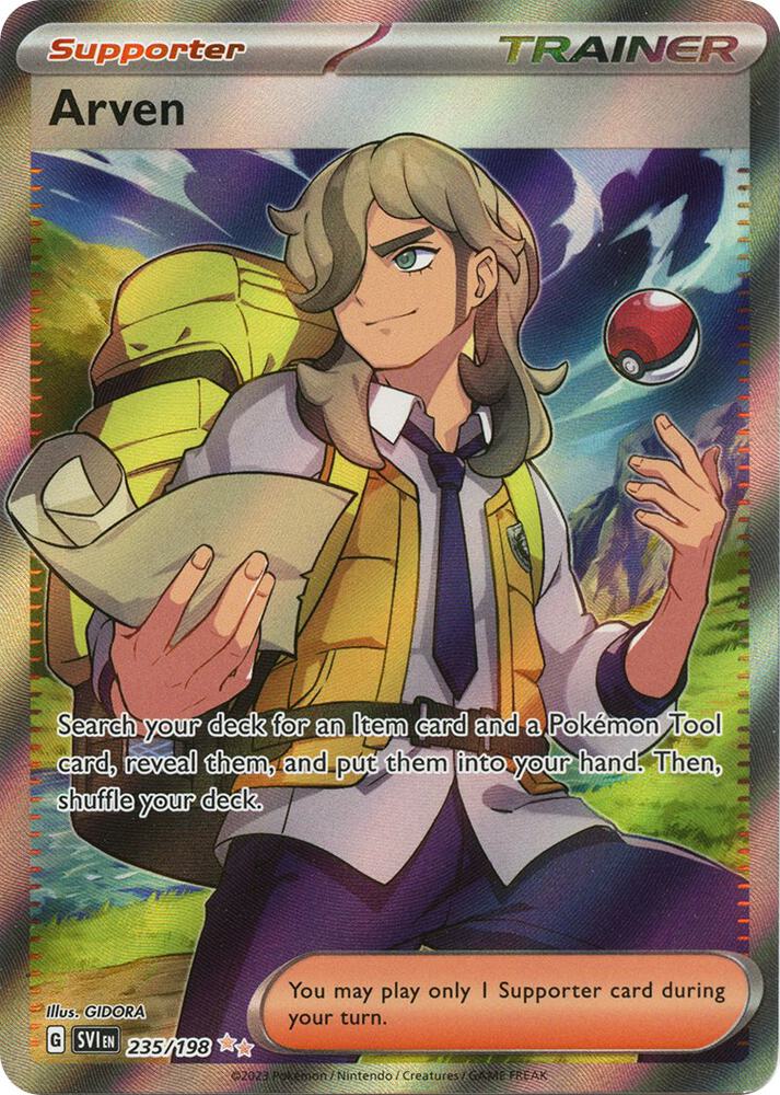 Pokemon - Arven - 235/198 - SV01: Scarlet & Violet Base Set (SV1)