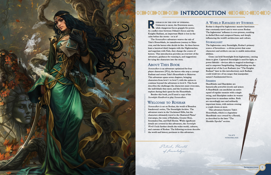 Cosmere RPG Stonewalkers Adventure