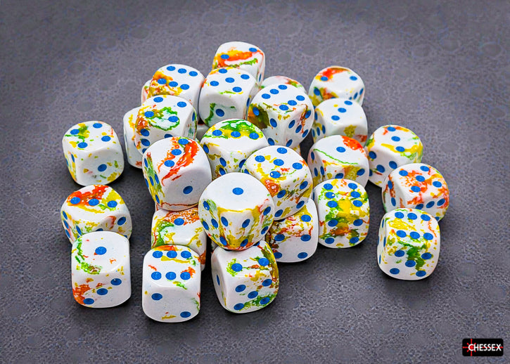 Chessex: 12mm 36D6 Dice Block - Brush