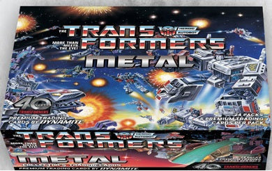 Transformers - 40th Anniversary Metal Collector's Set - Booster Box **Pre-Order**