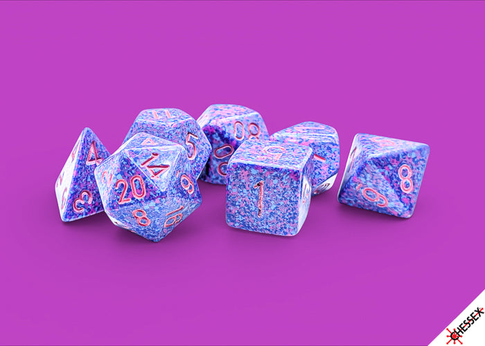 Chessex: Polyhedral 7-Dice Set - Speckled **Pre-Order**