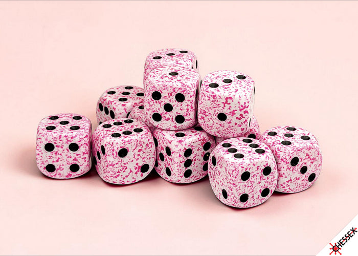 Chessex: 16mm 12D6 Dice Block - Speckled **Pre-Order**