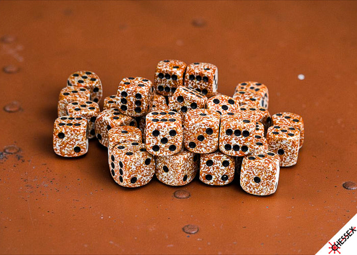 Chessex: 12mm 36D6 Dice Block - Speckled **Pre-Order**