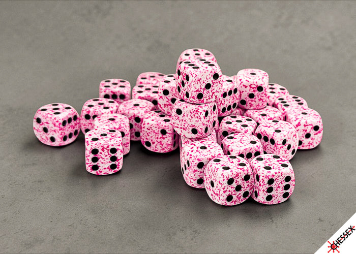 Chessex: 12mm 36D6 Dice Block - Speckled **Pre-Order**