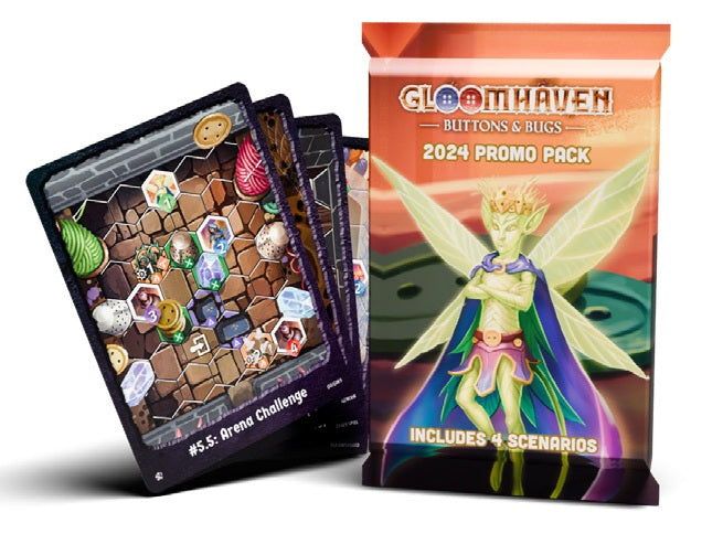 Gloomhaven: Buttons & Bugs - 2024 Promo Pack **Pre-Order**