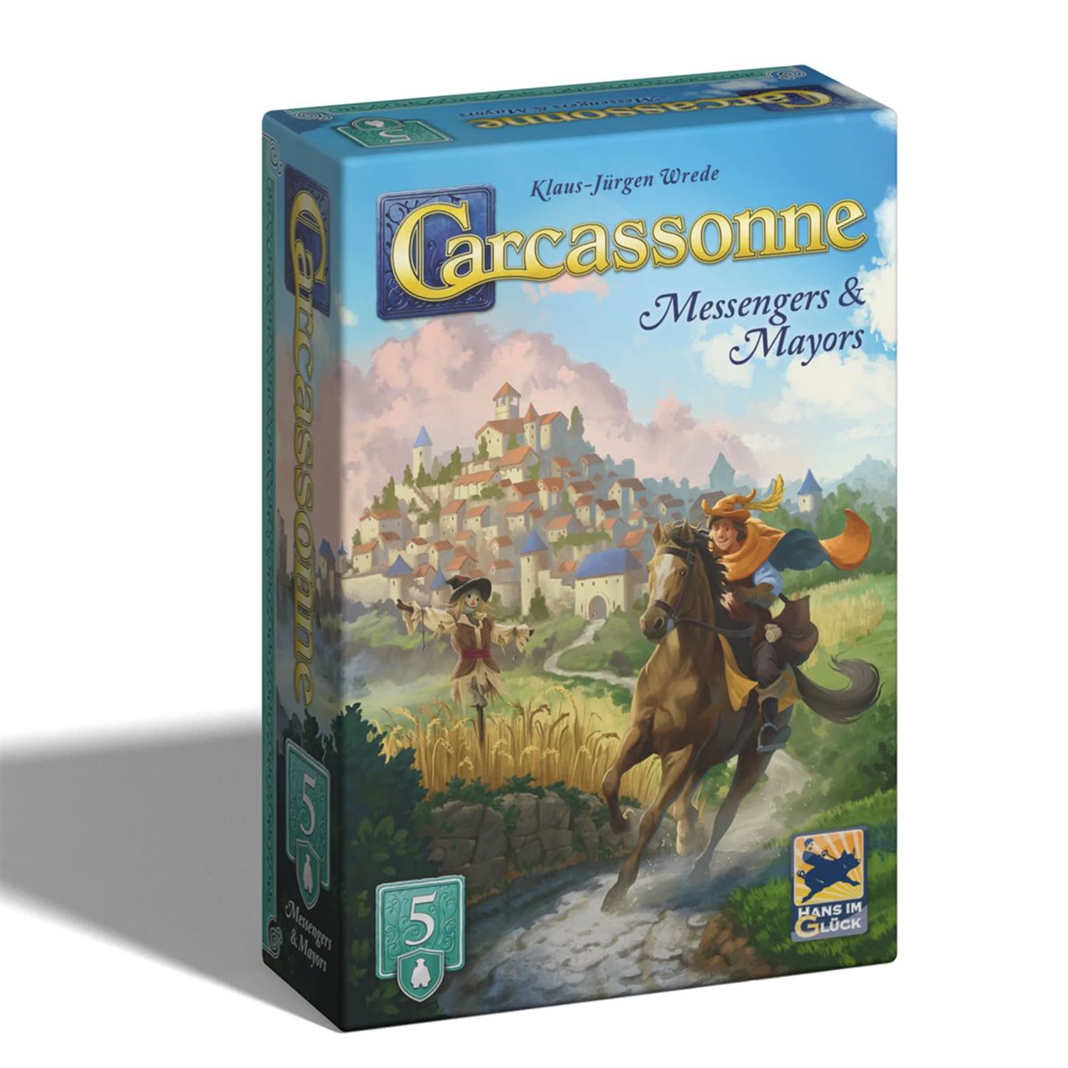 Carcassonne - Exp 5 - Messengers & Mayors