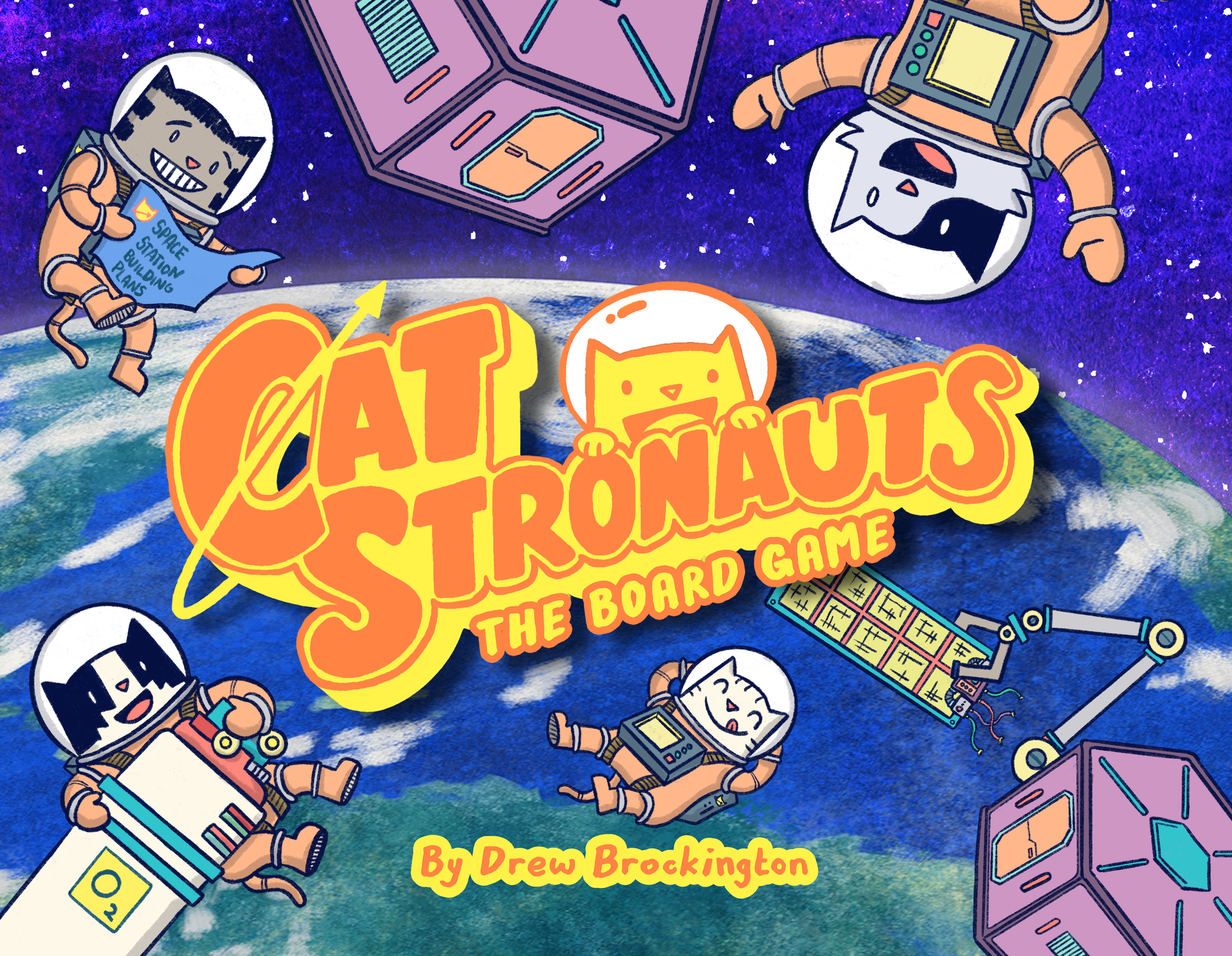 Catstronauts The Board Game **Pre-Order**