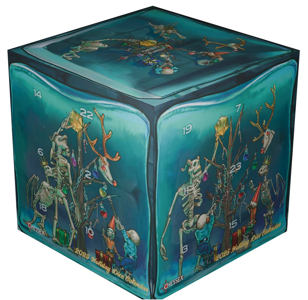 Chessex 2025 Holiday Calendar **Pre-Order**