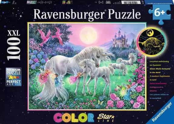 Unicorns in the Moonlight 100pc