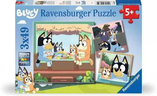 Bluey 3x49 Pcs