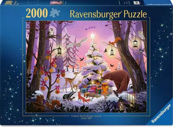 Christmas in the Woods 2000pc Puzzle