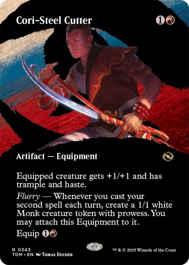 Cori-Steel Cutter - Tarkir: Dragonstorm - 343