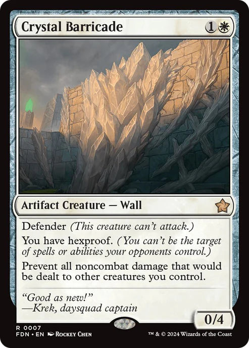 Crystal Barricade - Foundations - 7