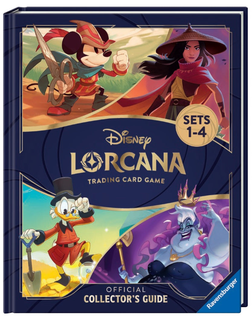 Disney Lorcana Official Collector's Guide: Sets 1-4 **Pre Orde**