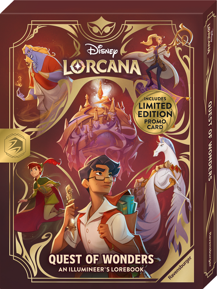 Disney Lorcana - Quest of Wonders an Illumineer's Lorebook **Pre Order**