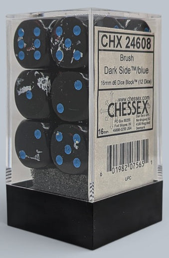 Chessex: 16mm 12D6 Dice Block - Brush