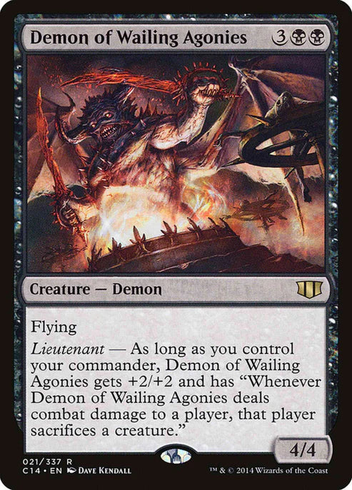 Demon of Wailing Agonies - Commander 2014 - 21