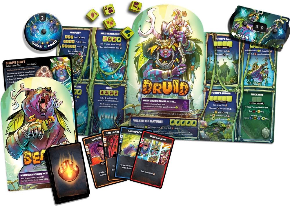 Dice Throne - Hero Pack - Druid **Pre-Order**