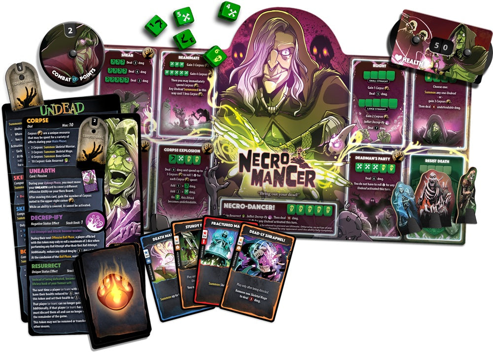 Dice Throne - Hero Pack - Necromancer **Pre-Order**