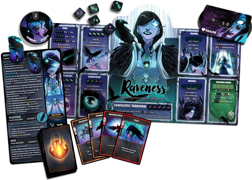 Dice Throne Hero Pack - Raveness **Pre-Order**