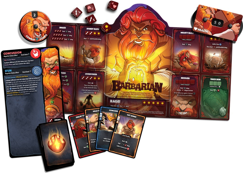 Dice Throne - Hero Pack - Barbarian **Pre-Order**