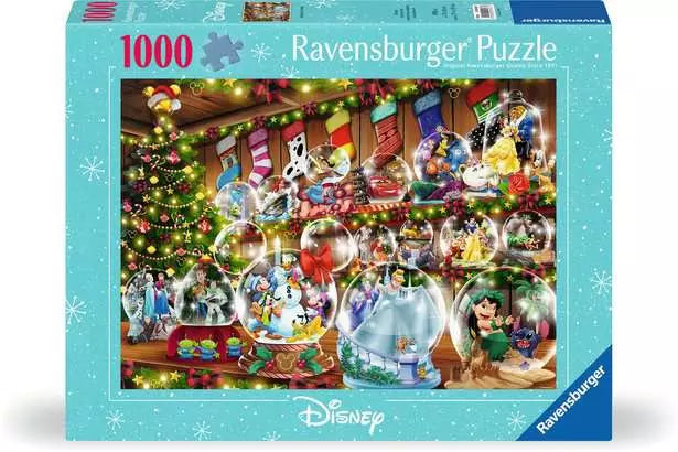 Disney Christmas Snow Globes 1000 pcs