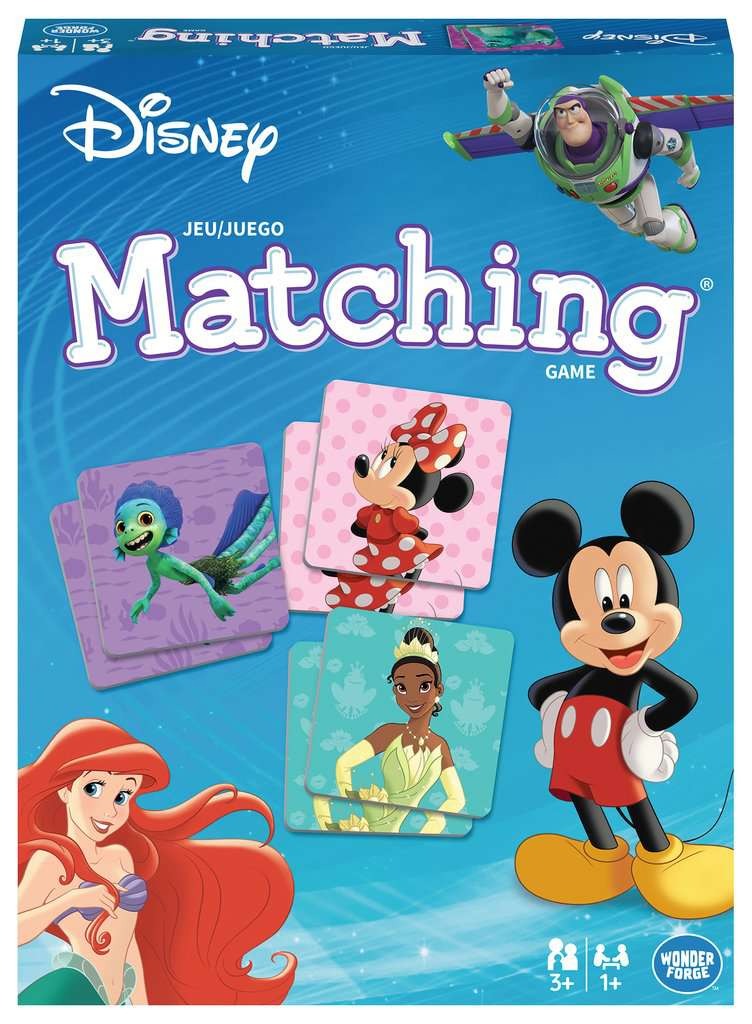 Disney Classic Matching Game - Trilingual