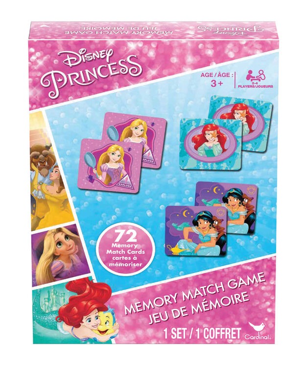 Disney Princess Matching Game - Trilingual