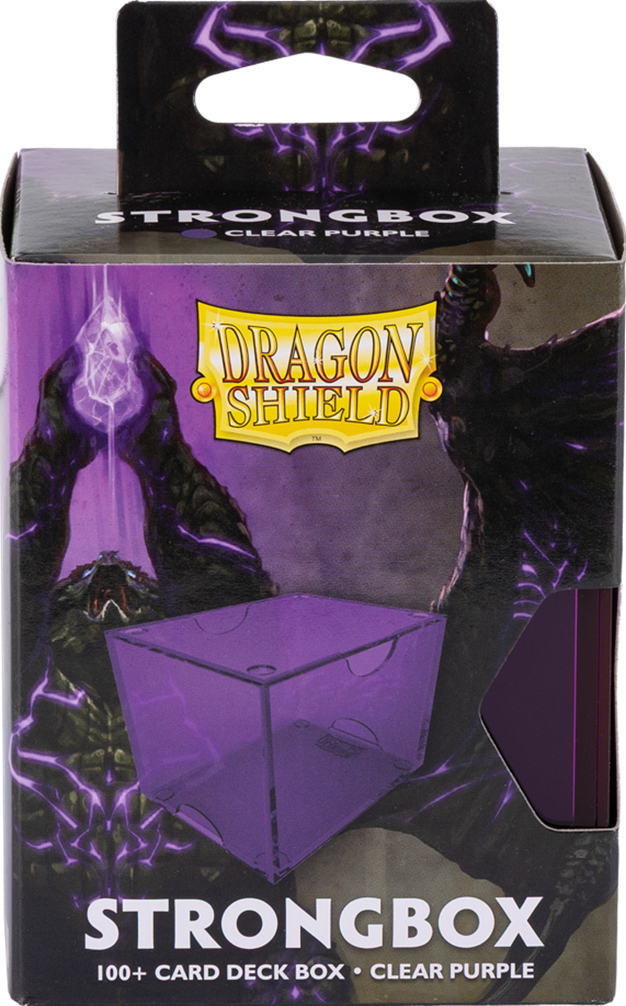 Dragon Shield - StrongBox 100+ - Clear **Pre-Order**