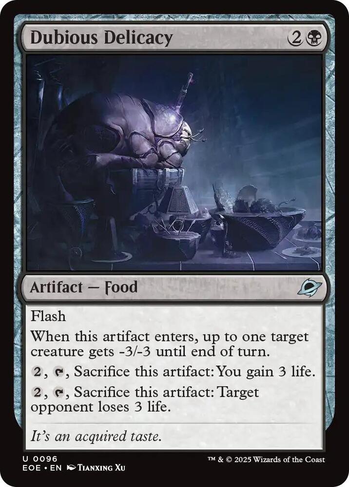 Dubious Delicacy - Edge of Eternities (EOE) - 96