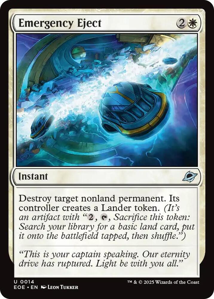Emergency Eject - Edge of Eternities (EOE) - 14